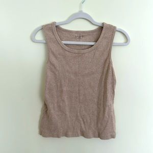 Cream/ Tan tank top
